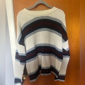 Striped American Eagle Sweater